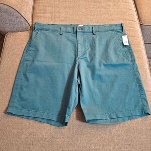 Gap Gap Flex Jadestine Teal Blue Green Essential Khaki Casual Shorts Size 40